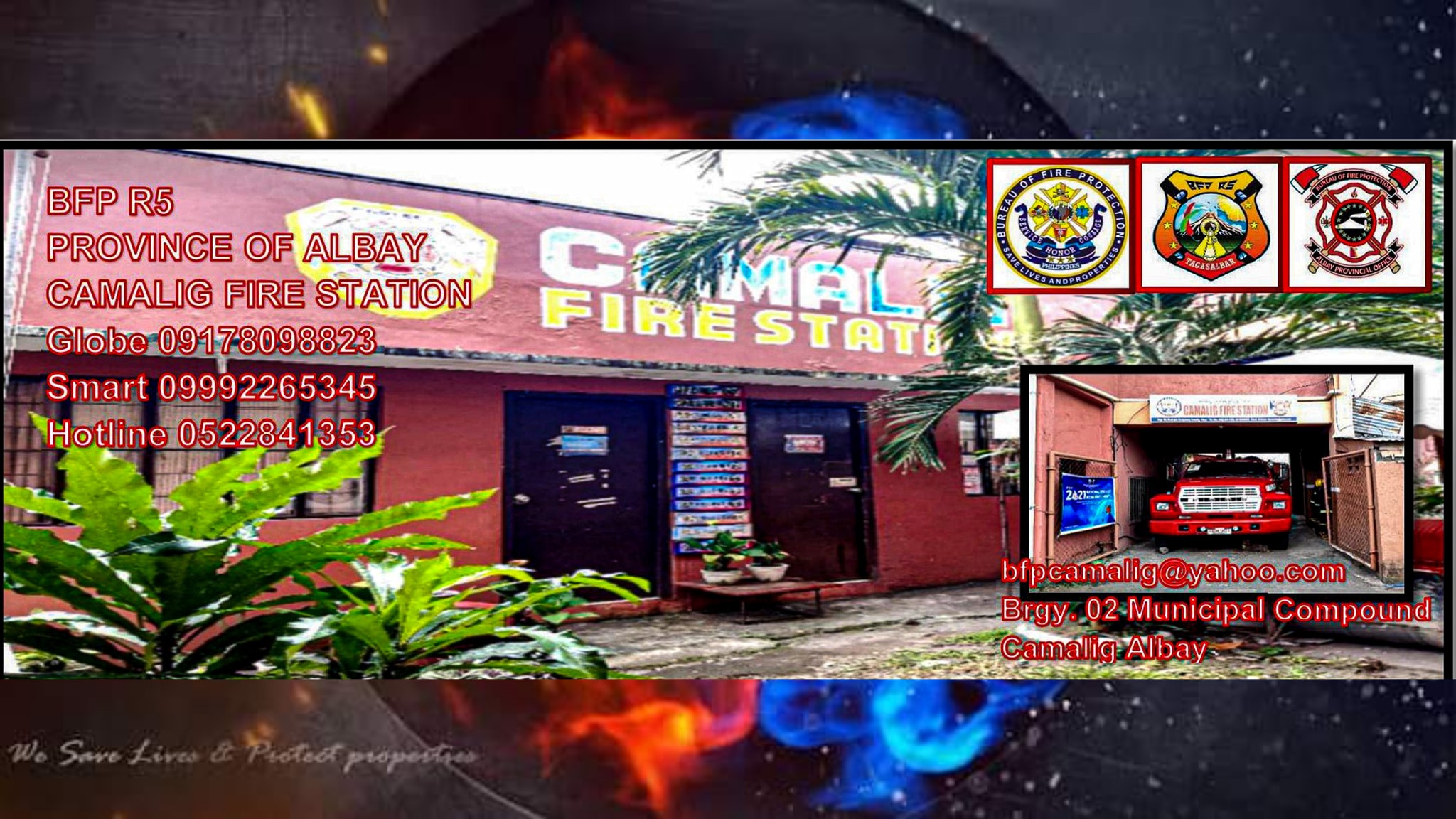 Bureau Of Fire Protection BFP Camalig Albay Huli