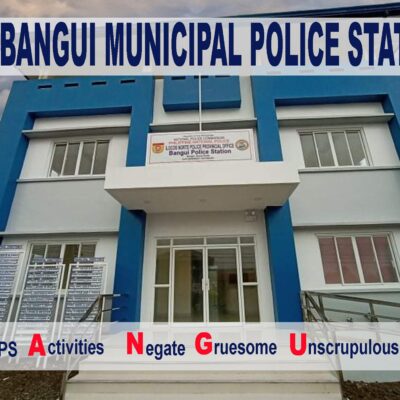 BANGUI POLICE STATION