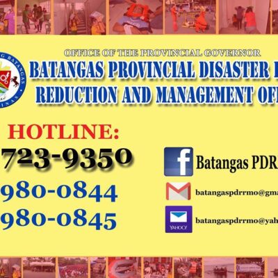 DRRMC BATANGAS PROVINCE