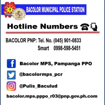 BACOLOR POLICE STATION PAMPANGA